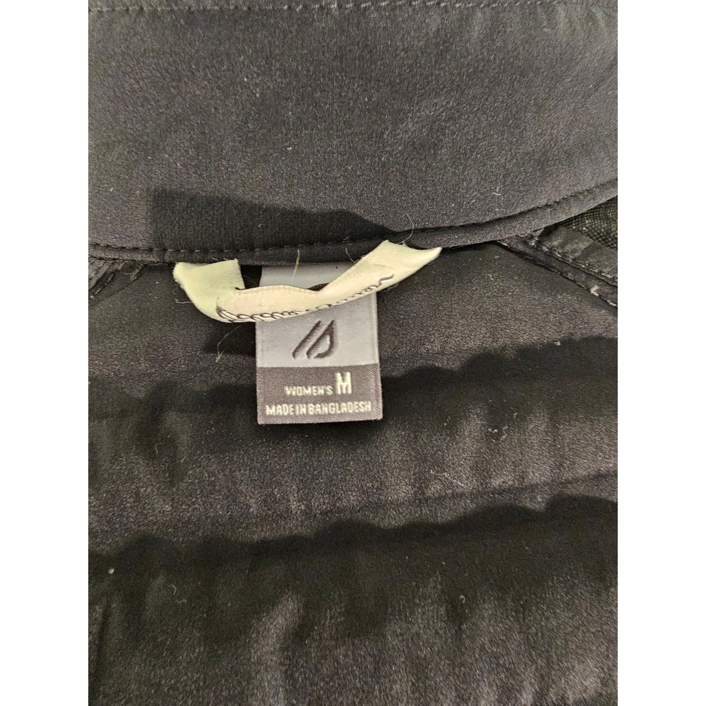 Eddie Bauer First Ascent Igniter Hybrid Down Jacket Womens M Black Softshell - Picture 4 of 5